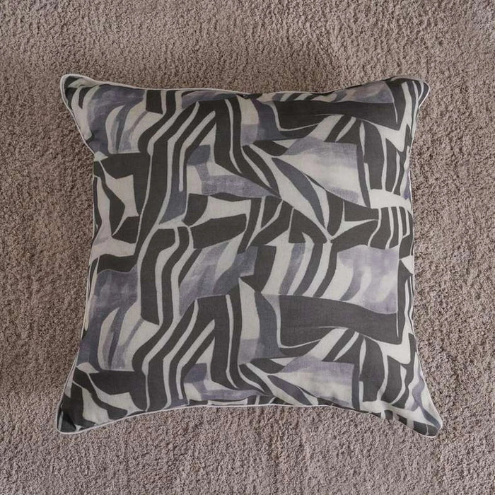 Alethea Printed Filled Cushion 50X50Cm-Anthracite Pan Home