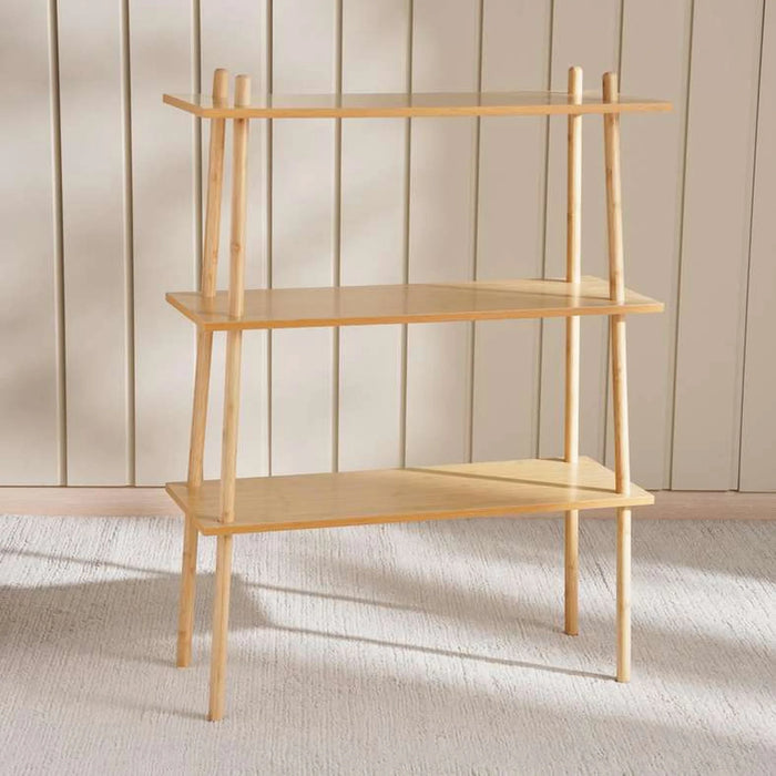 Alex 3 Tier Multipurpose Shelf 80X30X110Cm- Natural