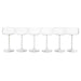 Alex 6-Piece Mocktail Crystal Glass Set 220Ml -Clear Pan Home