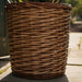 Alexis Willow Planter  Dia41X37Cm - Natural Pan Home