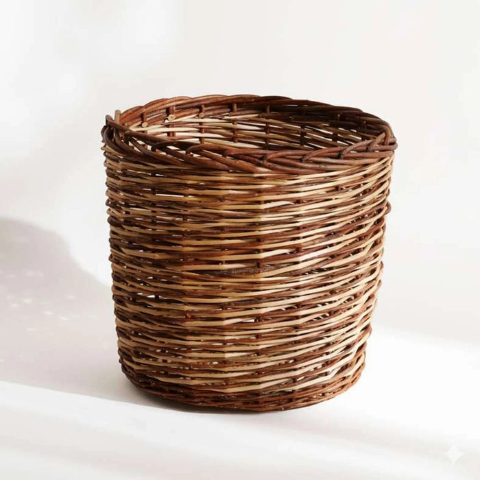 Alexis Willow Planter  Dia41X37Cm - Natural Pan Home
