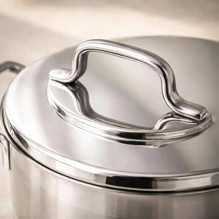 Alfa 9-Piece Cookware Set -Chrome Pan Home