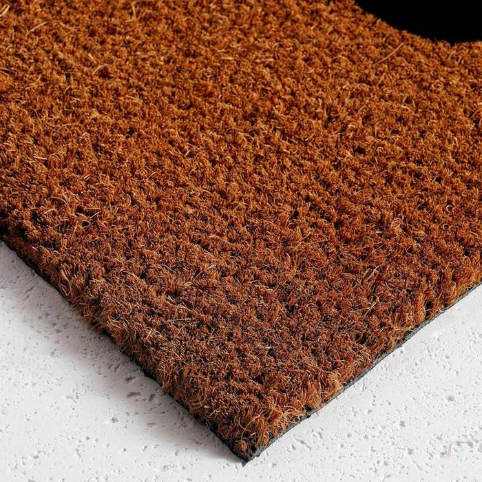 Alfie Hello Door Mat 45X75Cm-Natural/Black