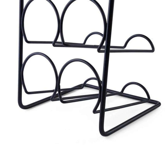 Alfio 3-Tier Bottle Holder 33X23X21Cm - Black