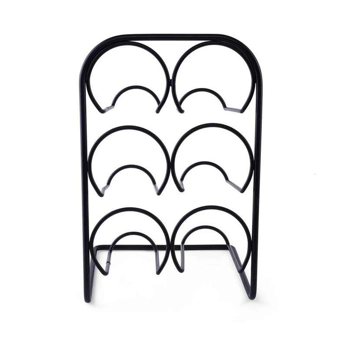 Alfio 3-Tier Bottle Holder 33X23X21Cm - Black