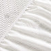 Alginate Jacquard Waterproof Mattress Protector 120X200+33cm -White Pan Home