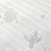 Alginate Jacquard Waterproof Mattress Protector 160X200+33cm -White Pan Home