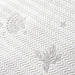 Alginate Jacquard Waterproof Mattress Protector 200X200+33Cm -White Pan Home