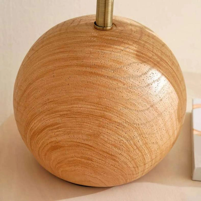 Alhodya E-27 Resin Table Lamp Dia 25.4X61Cm - Natural