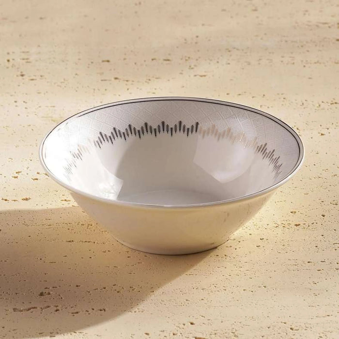 Alina New Bone China Cereal Bowl Dia14Cm -White
