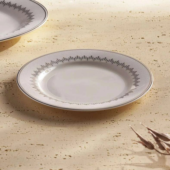 Alina New Bone China Side Plate Dia19Cm -White