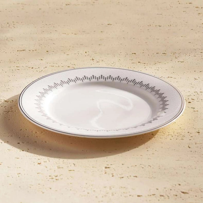 Alina New Bone China Side Plate Dia19Cm -White