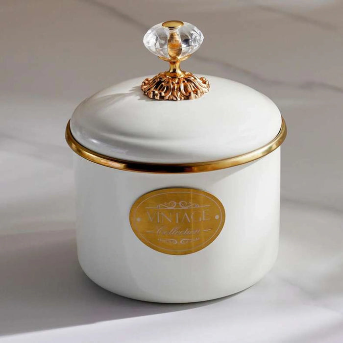 Alinna Canister 950Ml -White