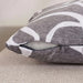 Alinza Chenile Jarquard Filled Cushion 45X45Cm - Grey Pan Home