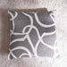 Alinza Chenile Jarquard Filled Cushion 45X45Cm - Grey Pan Home