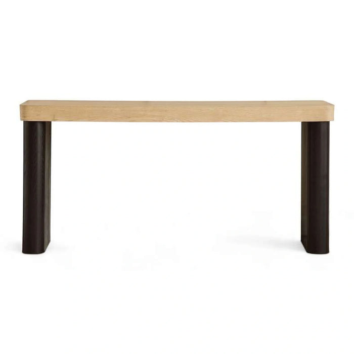 Alitta New Console Table Veneer - Natural Black