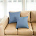 Allan 2-Piece Filled Cushion Set - Mettalic Blue Pan Home