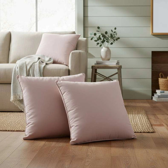 Allan 2-Piece Filled Cushion Set - Stone Pan Home