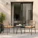Almaaz Balcony Set 2+1 - Brown Pan Home