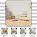 Almaaz Balcony Set 2+1 - Brown Pan Home