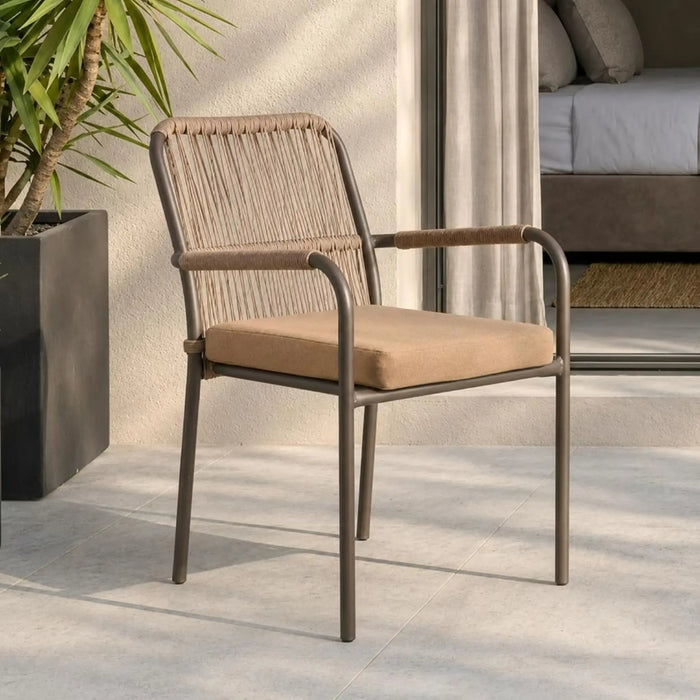 Almaaz Balcony Set 2+1 - Brown Pan Home