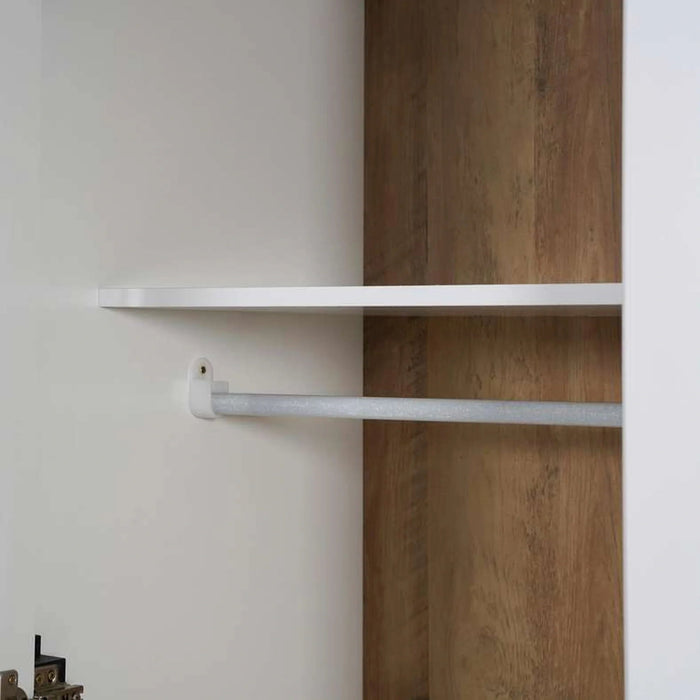 Almada 4 Door Wardrobe - White Pan Home