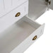 Almada 4 Door Wardrobe - White Pan Home