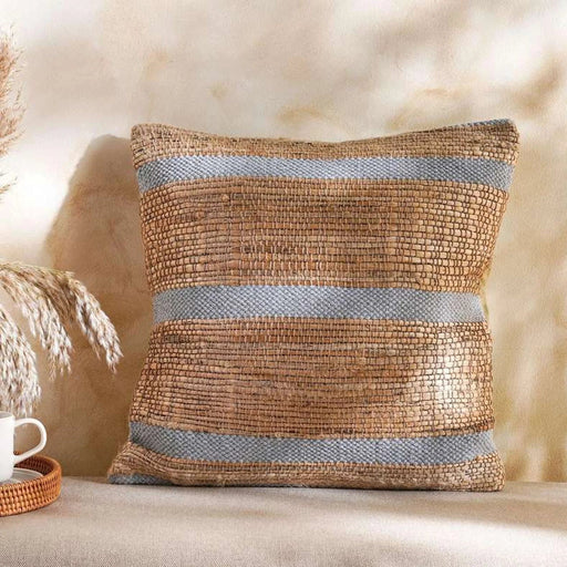 Almeric Jute Filled Cushion 45X45Cm - Grey Pan Home