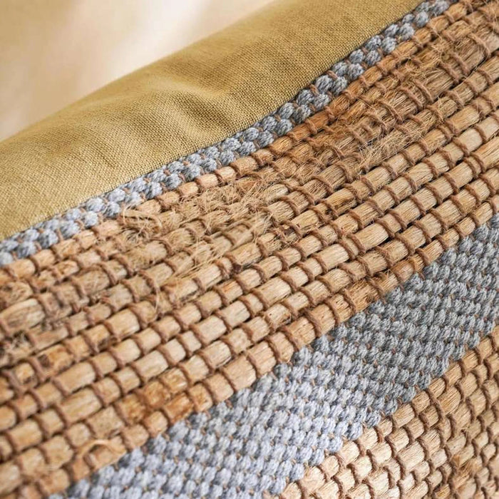 Almeric Jute Filled Cushion 45X45Cm - Grey Pan Home