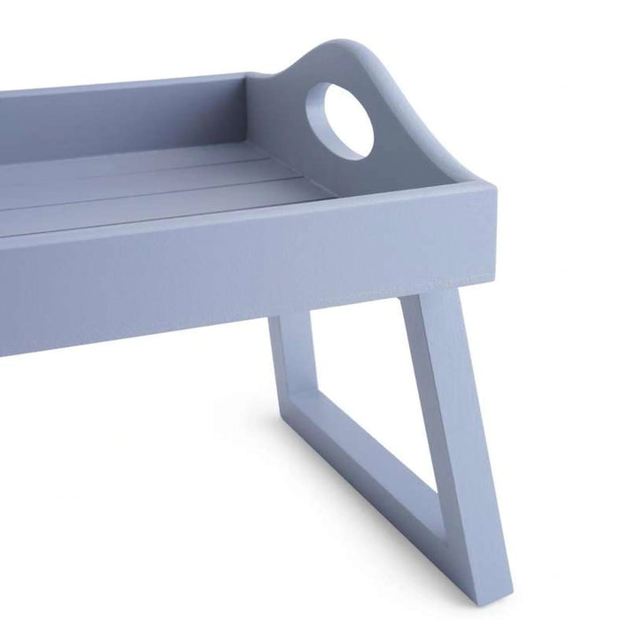 Almora Sofa Tray With Foldable Legs 30X20.8X18.5Cm- Grey Pan Home