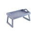 Almora Sofa Tray With Foldable Legs 30X20.8X18.5Cm- Grey Pan Home