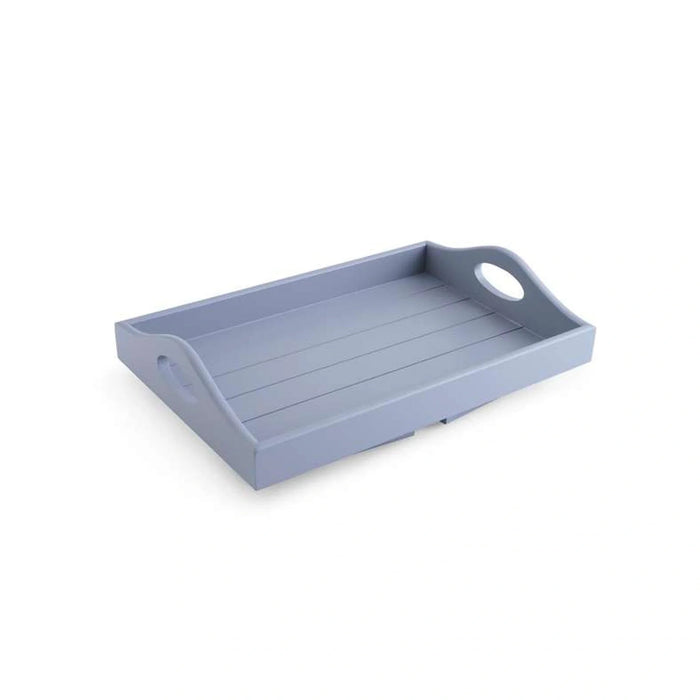 Almora Sofa Tray With Foldable Legs 30X20.8X18.5Cm- Grey Pan Home