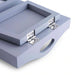 Almora Sofa Tray With Foldable Legs 30X20.8X18.5Cm- Grey Pan Home