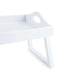 Almora Sofa Tray With Foldable Legs 30X20.8X18.5Cm- White Pan Home