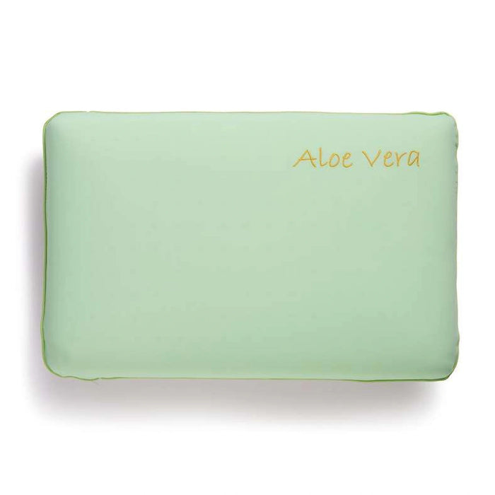 Aloe Vera Infused Memory Foam Pillow 13Cm - Green Pan Home
