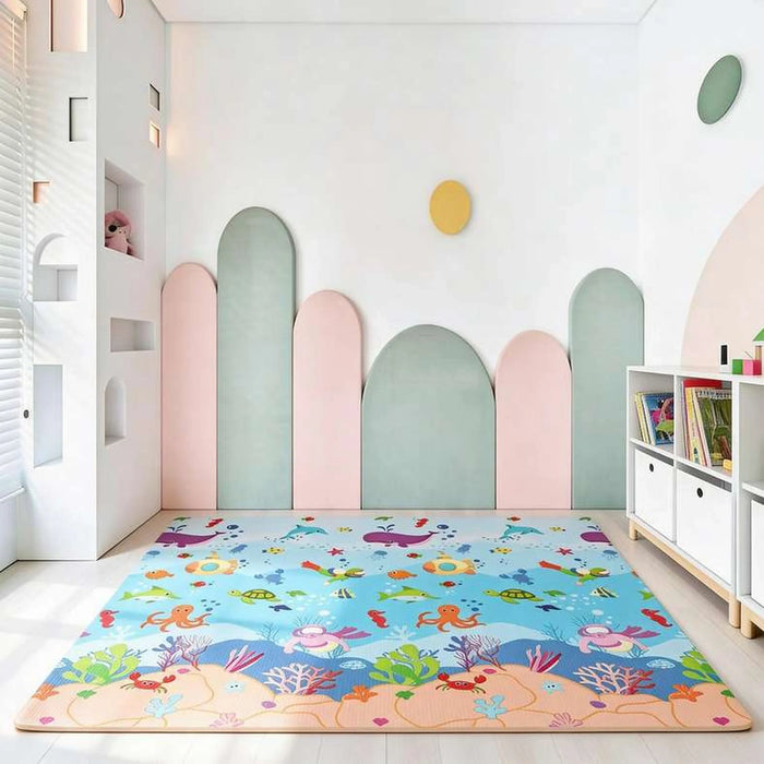 Alpha Fun Pvc Playmat 130X190Cm-Multi
