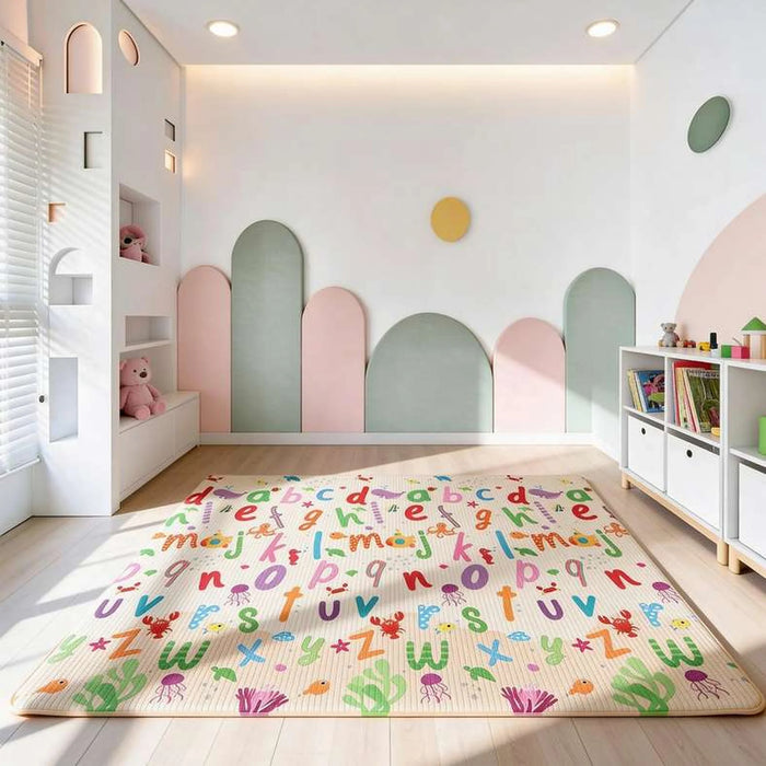 Alpha Fun Pvc Playmat 130X190Cm-Multi