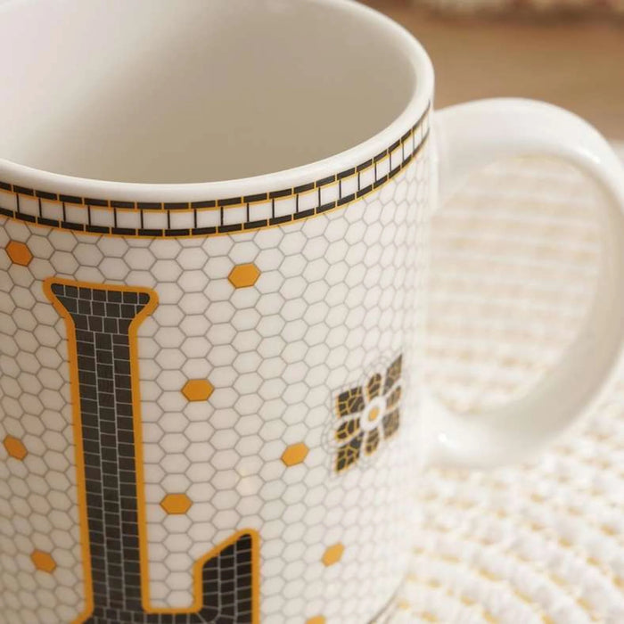 Alphabet L Mug 300Ml -White