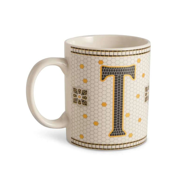 Alphabet T Mug 300Ml -White