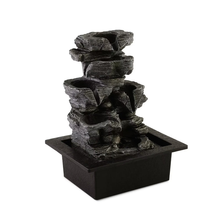 Alpine Table Fountain 25X20X32Cm - Grey