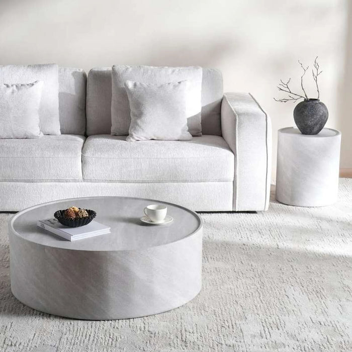 Altani Coffee Table Veneer - Grey
