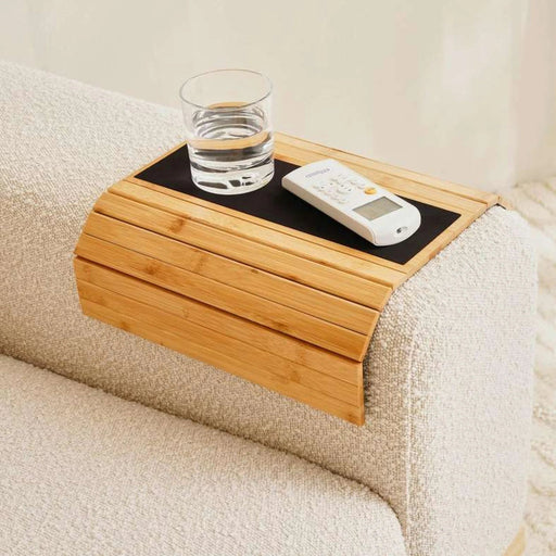 Alteya Bamboo Sofa Armrest Tray 42X32Cm - Natural Pan Home