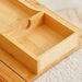 Alteya Bamboo Sofa Armrest Tray With Cup And Remote Holder 42X32Cm - Natural Pan Home