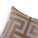 Alvaro Embroidered Cushion Cover - Gold Pan Home