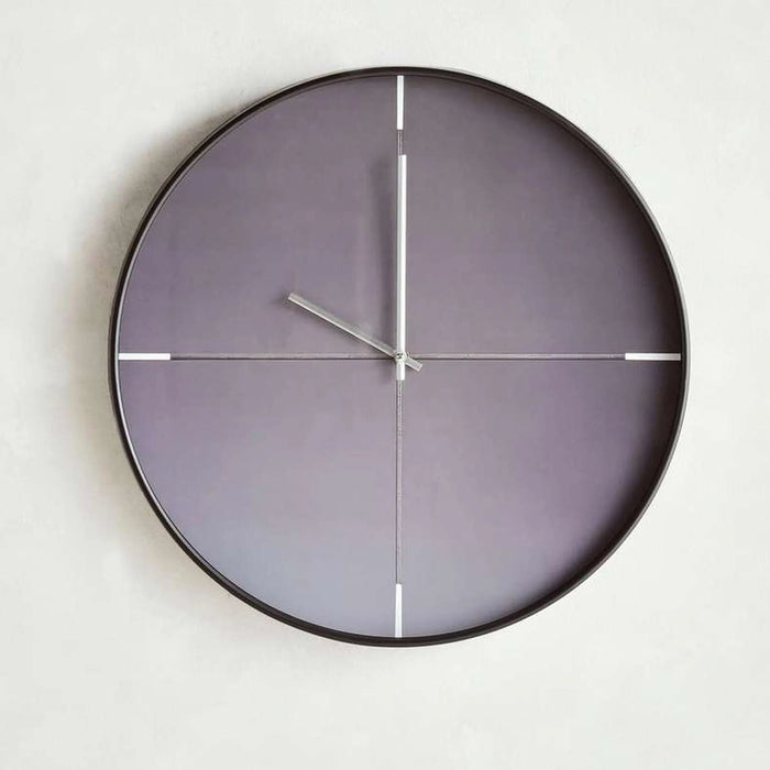 Alvic Wall Clock Dia 50.6Cm - Black Pan Home