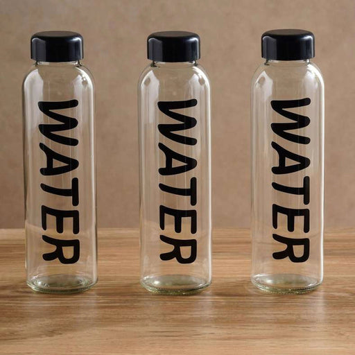 Amadio 3-Piece Water Bottle 500Ml - Clear Pan Home