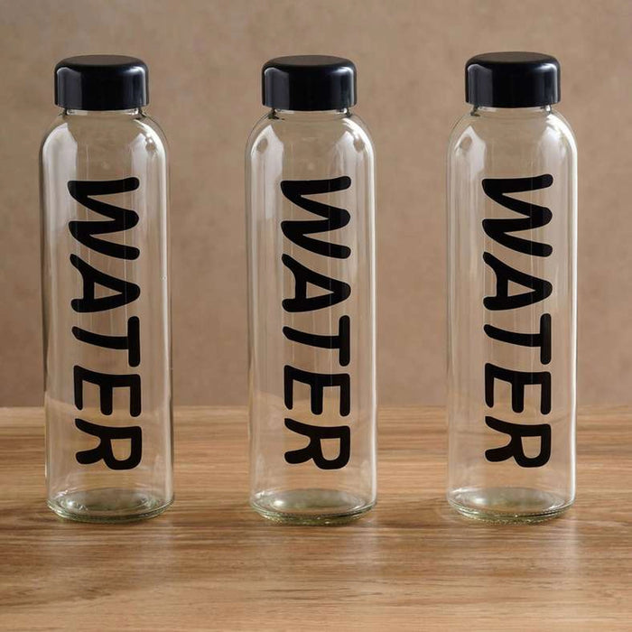 Amadio 3-Piece Water Bottle 500Ml - Clear