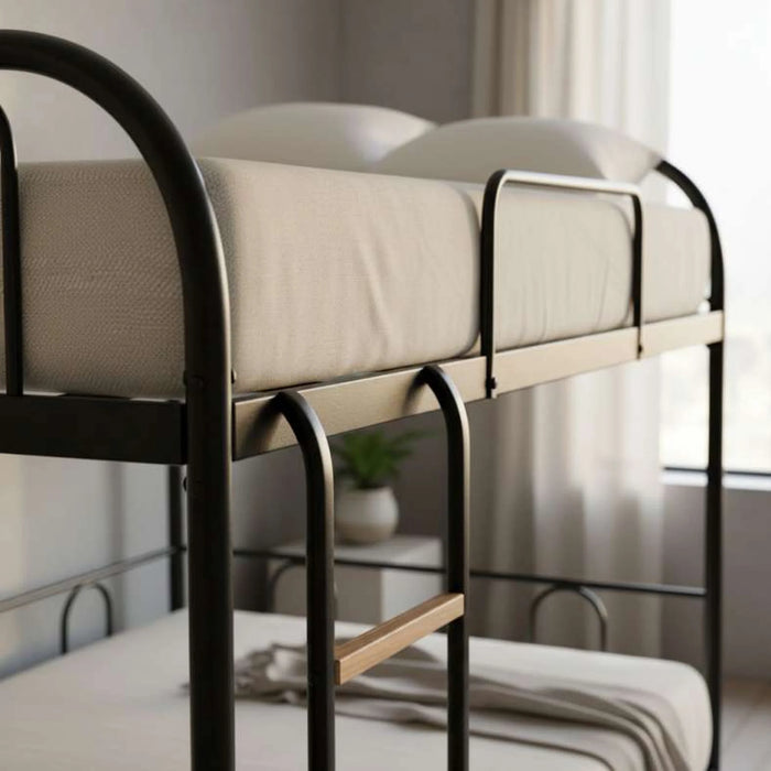 Amalfi Kids Bunk Bed 90X190 Cm - Black
