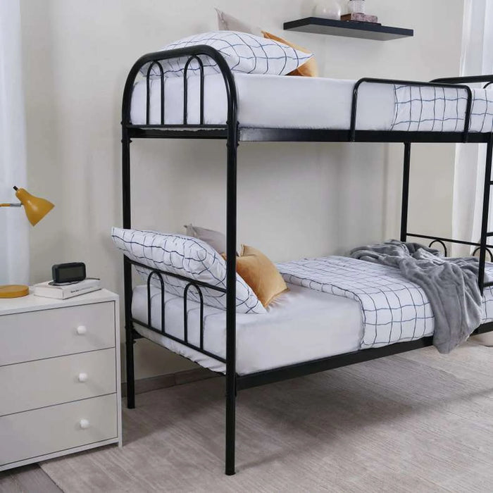 Amalfi Kids Bunk Bed 90X190 Cm - Black