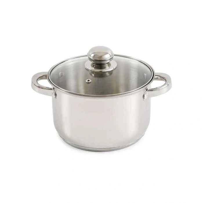 Amara Cooking Pot With Lid Dia20Cm -Chrome